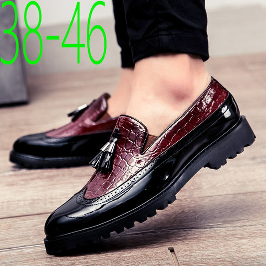 Men's Fashion Slip-on Casual Leather Shoes