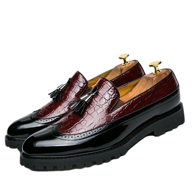 Men's Fashion Slip-on Casual Leather Shoes