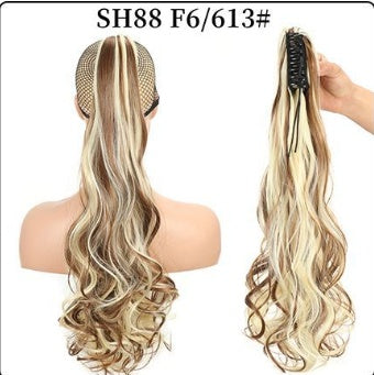 Fluffy Natural Lifelike Claw Clip Ponytail Wholesale