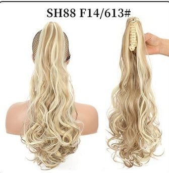 Fluffy Natural Lifelike Claw Clip Ponytail Wholesale