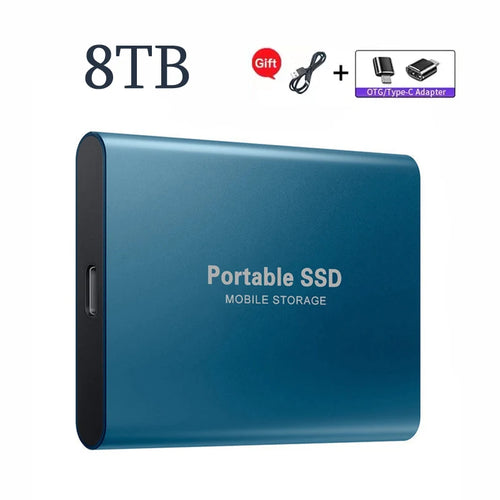 External SSD Hard Drive 1TB External Hard Disk 2TB High-Speed hard ssd