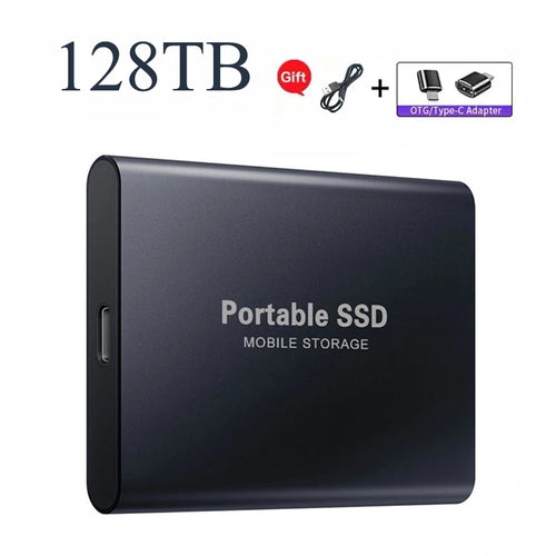 External SSD Hard Drive 1TB External Hard Disk 2TB High-Speed hard ssd