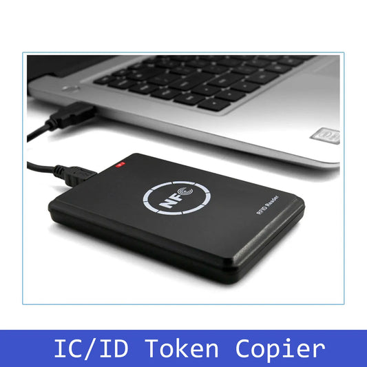 NFC Smart Chip Programmer IC Token Copier ID Key Card Reader 125Khz T5577 Badge Duplicator 13.56Mhz UID Tag Clone Writer