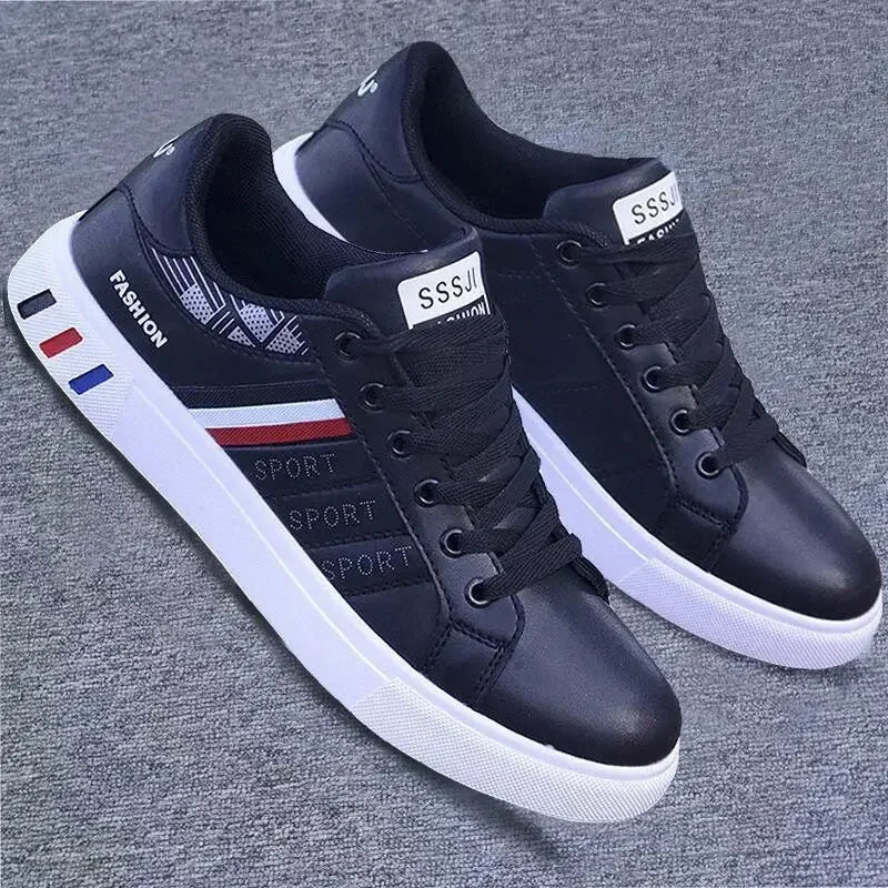 Men Sneakers Casual Shoes Men Flats Zapatillas Hombre Lightweight Pu