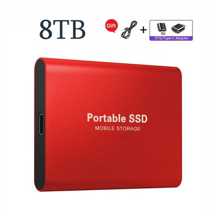 External SSD Hard Drive 1TB External Hard Disk 2TB High-Speed hard ssd