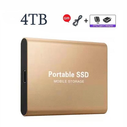 External SSD Hard Drive 1TB External Hard Disk 2TB High-Speed hard ssd