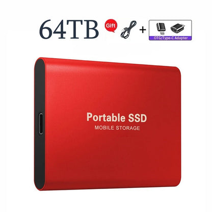 External SSD Hard Drive 1TB External Hard Disk 2TB High-Speed hard ssd