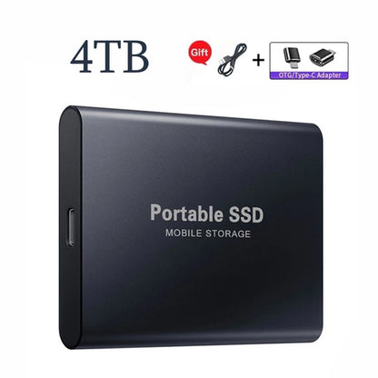 External SSD Hard Drive 1TB External Hard Disk 2TB High-Speed hard ssd