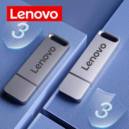 Lenovo Pen Drive 2TB High Speed Flash Memory Metal Pendrive 1TB Flash