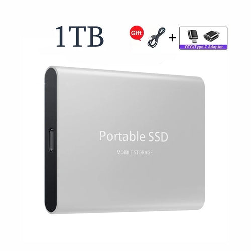 External SSD Hard Drive 1TB External Hard Disk 2TB High-Speed hard ssd