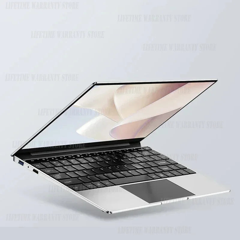 14.1" Ultra Slim Laptop 16GB RAM 2TB SSD Intel N3700 Notebook Gamer