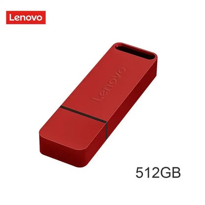 Lenovo Pen Drive 2TB High Speed Flash Memory Metal Pendrive 1TB Flash