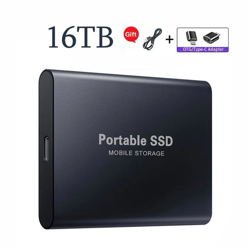 External SSD Hard Drive 1TB External Hard Disk 2TB High-Speed hard ssd