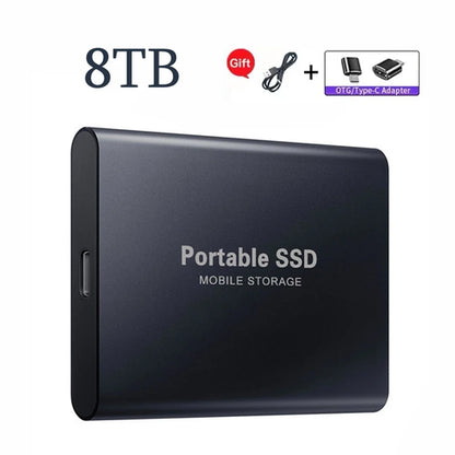 External SSD Hard Drive 1TB External Hard Disk 2TB High-Speed hard ssd