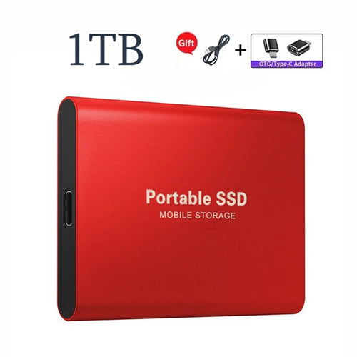 External SSD Hard Drive 1TB External Hard Disk 2TB High-Speed hard ssd