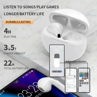 XIAOMI Air Pro 6 TWS Wireless Bluetooth Earphones Touch Control