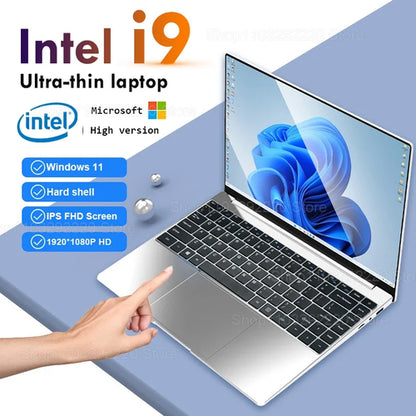 14.1 Inch Portable Windows 11 Pro Laptop Computer Intel Core i9 8950hk